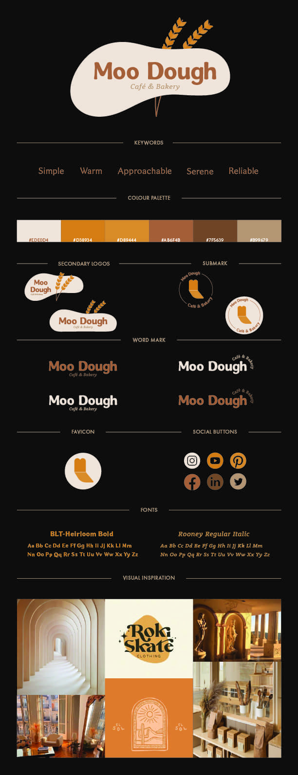 Moo Dough Branding